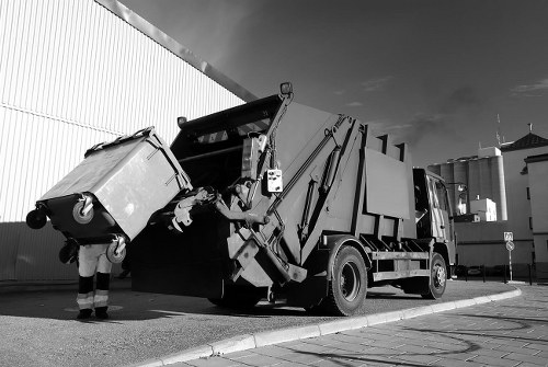 House clearance team at work in Esher